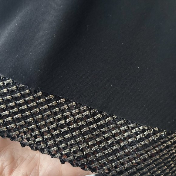 NWT Joseph Ribkoff Black Tunic w Gold Trim - Picture 4 of 6